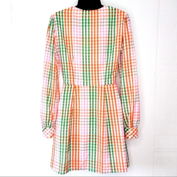 The East Order Romee gingham retro mini dress - Picture 6 of 9